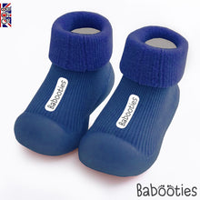 Load image into Gallery viewer, Cosy Babooties in Navy
